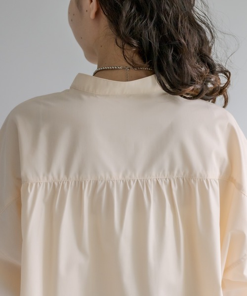 mystic（ミスティック）の「[otonamystic] カシュクールシャツ（シャツ/ブラウス・レディース・ブラック/アイボリー・FREE）」の17枚目の写真