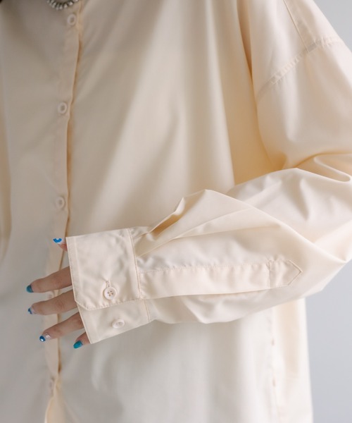 mystic（ミスティック）の「[otonamystic] カシュクールシャツ（シャツ/ブラウス・レディース・ブラック/アイボリー・FREE）」の19枚目の写真