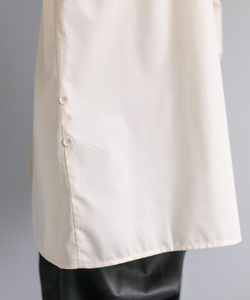 mystic（ミスティック）の「[otonamystic] カシュクールシャツ（シャツ/ブラウス・レディース・ブラック/アイボリー・FREE）」の20枚目の写真