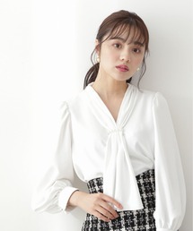 PROPORTION BODY DRESSING（プロポーションボディドレッシング）の「パールボウタイブラウス / 1212210904（シャツ/ブラウス）」