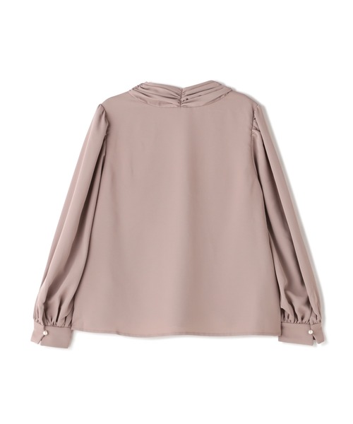 PROPORTION BODY DRESSING（プロポーションボディドレッシング）の「パールボウタイブラウス / 1212210904（シャツ/ブラウス・レディース・ダークグレー/ホワイト系その他/ベージュ・MEDIUM/SMALL）」の19枚目の写真