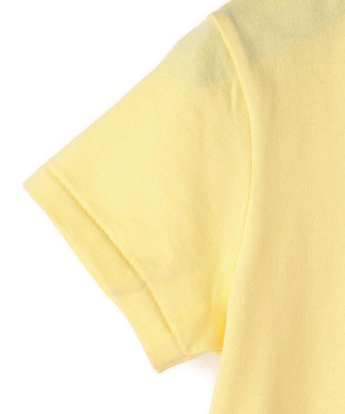 green label relaxing(グリーンレーベルリラクシング)の「【KIDS】LEE×PEANUTS ポケットTシャツ(Tシャツ/カットソー・キッズ・イエロー・100cm/110cm/120cm/130cm)」の4枚目の写真