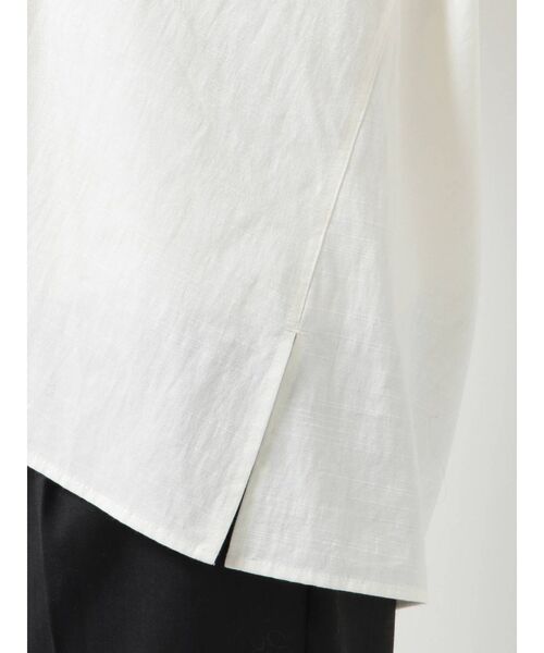 Ungrid（アングリッド）の「深Ｖネックデザインシャツ（シャツ/ブラウス・レディース・オフホワイト/イエロー・FREE）」の16枚目の写真