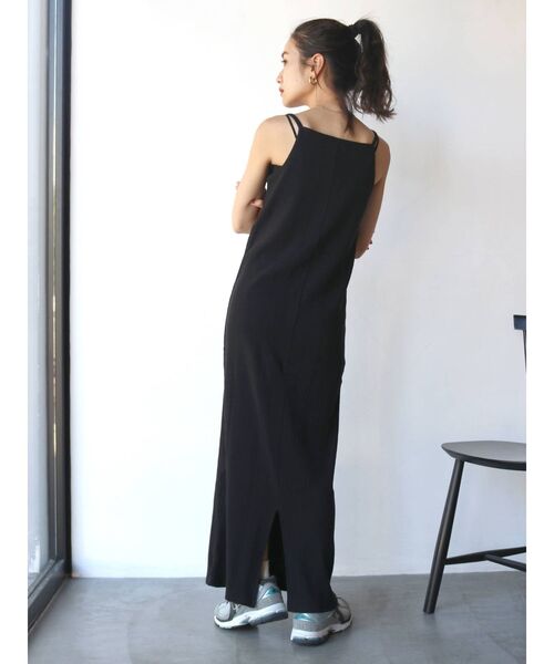 Ungrid（アングリッド）の「ランダムテレコレイヤードフィットカットワンピース（ワンピース・レディース・ブラック/オレンジ/ブルー・FREE）」の7枚目の写真