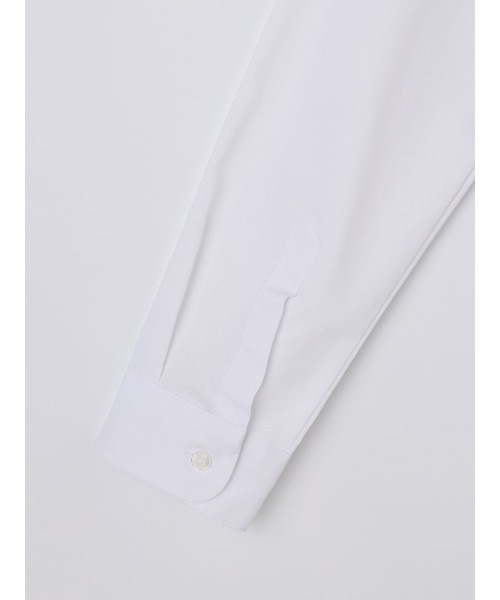 Perfect Suit FActory（パーフェクトスーツファクトリー）の「フレッシャーズ　2WAYフリル　レギュラー（ビジネスシャツ・レディース・サックスブルー/ホワイト/ライトピンク・5号/11号/13号/7号/15号/9号）」の9枚目の写真