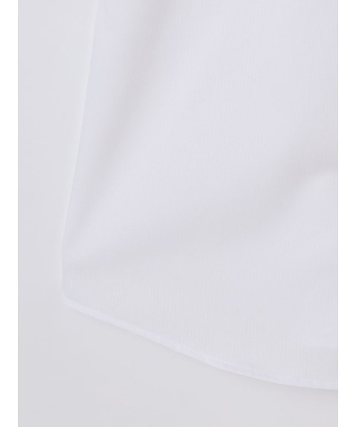 Perfect Suit FActory（パーフェクトスーツファクトリー）の「フレッシャーズ　2WAYフリル　レギュラー（ビジネスシャツ・レディース・サックスブルー/ホワイト/ライトピンク・5号/11号/13号/7号/15号/9号）」の10枚目の写真