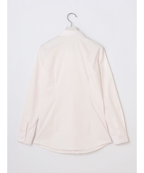 Perfect Suit FActory（パーフェクトスーツファクトリー）の「フレッシャーズ　2WAYフリル　レギュラー（ビジネスシャツ・レディース・サックスブルー/ホワイト/ライトピンク・5号/11号/13号/7号/15号/9号）」の17枚目の写真