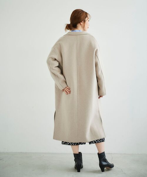 le.coeur blanc（ルクールブラン）の「リバーチェスターロングコート