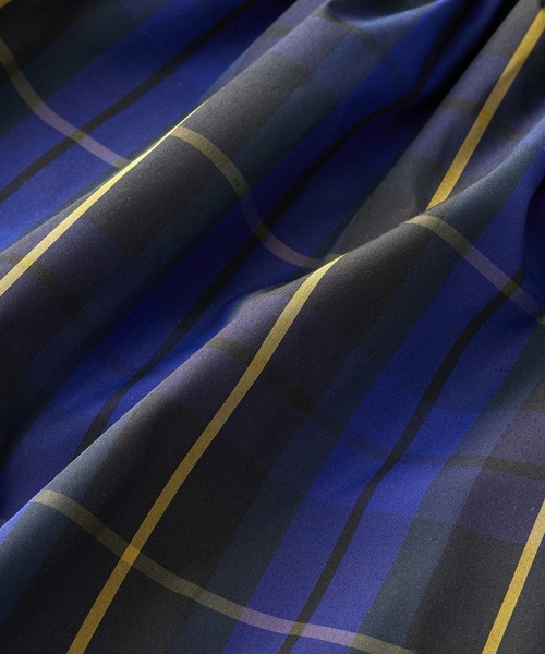 GeeRA（ジーラ）の「チェック柄イレヘムロングスカート（スカート・レディース・ブルー/オフホワイト/ブラック・SMALL/MEDIUM/LARGE）」の6枚目の写真