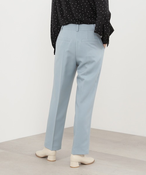 N.（N. Natural Beauty Basic）（エヌエヌナチュラルビューティーベーシック）の「【S Size Line】◆センタープレステーパードパンツ（スラックス・レディース・マスタード/ブラウン/ブルー・SMALL/MEDIUM）」の7枚目の写真