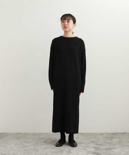 セール】ジャガードベストセットニットワンピース（ワンピース