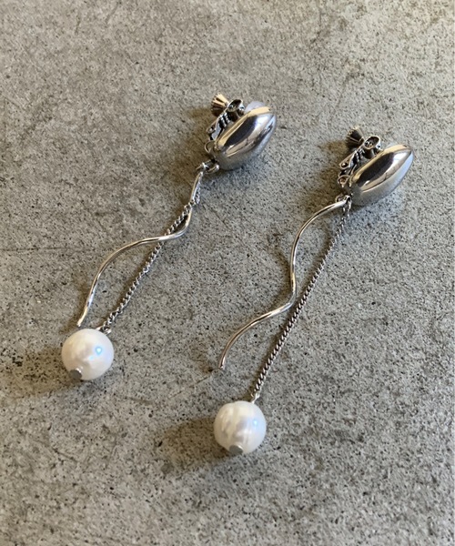 COMMON WARE（コモンウェアー）の「FT:ウルトラフィット 痛くない イヤリング 真鍮×パール（イヤリング・レディース・シルバー/ゴールド・FREE）」の7枚目の写真