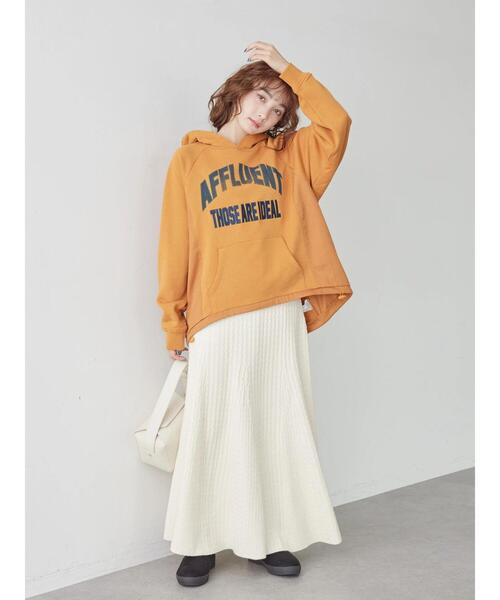 AMERICAN HOLIC(アメリカンホリック)の「ケーブルニットフレアスカート(スカート・レディース・アイボリー/グレー系その他2・M/L)」の11枚目の写真