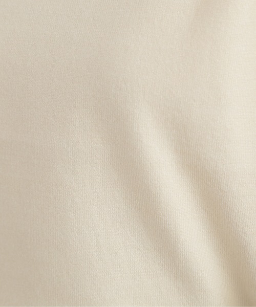 NATURAL BEAUTY BASIC（ナチュラルビューティーベーシック）の「パールスリットニット（ニット/セーター・レディース・ブラック/オフホワイト/ライトグリーン・FREE）」の9枚目の写真