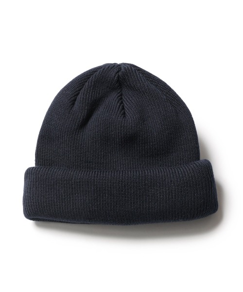 MR.OLIVE（ミスターオリーブ）の「MR.OLIVE ミスターオリーブ / Racal ラカル コラボレーションロールニットワッチ ニットキャップ / M-224101（ニットキャップ/ビーニー・メンズ・アイボリー/ネイビー/チャコールグレー/ブラック・FREE）」の9枚目の写真