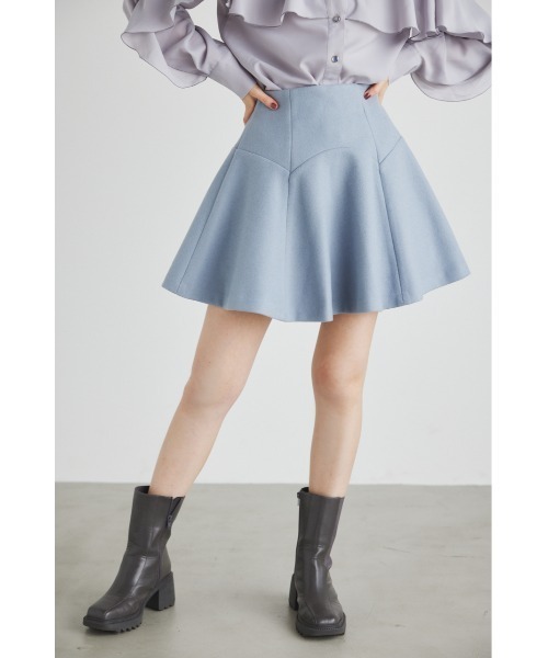 rienda（リエンダ）の「コルセットフレアハイウエストショートパンツ（その他パンツ・レディース・ブラウン/ライトブルー/ブラック/マルチ・X-SMALL/SMALL/MEDIUM）」の3枚目の写真