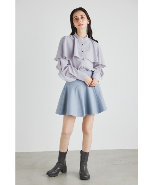 rienda（リエンダ）の「コルセットフレアハイウエストショートパンツ（その他パンツ・レディース・ブラウン/ライトブルー/ブラック/マルチ・X-SMALL/SMALL/MEDIUM）」の21枚目の写真