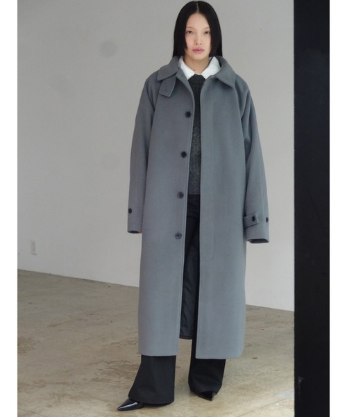 FEKETE（フェケテ）の「OVERSIZED BAL COLLAR LONG COAT / オーバー