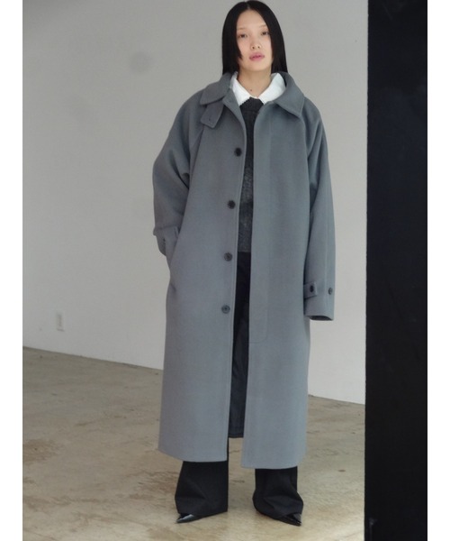 FEKETE（フェケテ）の「OVERSIZED BAL COLLAR LONG COAT / オーバー