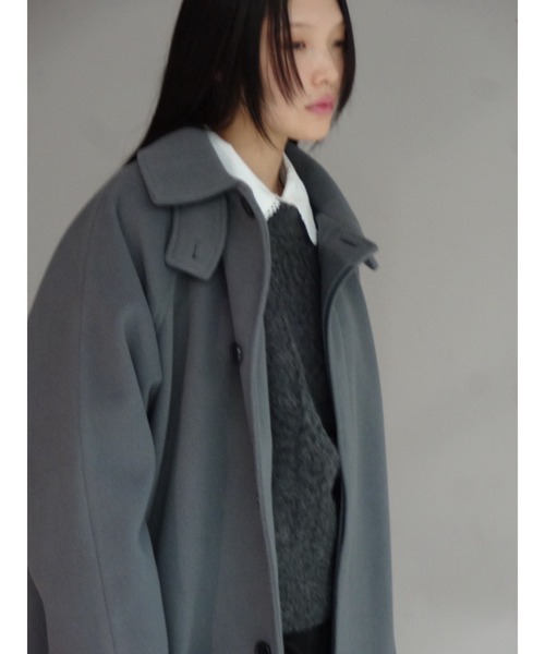 FEKETE（フェケテ）の「OVERSIZED BAL COLLAR LONG COAT / オーバー