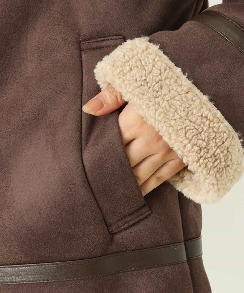 a.v.v（アーヴェヴェ）の「B3ボアジャケット（その他アウター）」 - WEAR