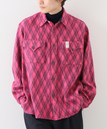 トップス DAIRIKU 21AW Satin Shirt with Money Clip DAIRIKU (ダイリク) 21AW Satin Shirt with Money Clip レーヨン