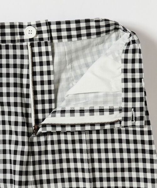 BeAMS DOT（ビームスドット）の「【WEB限定】BeAMS DOT / ギンガムチェック パンツ（その他パンツ・レディース・ブラック/ブラウン/グリーン/ネイビー・SMALL/MEDIUM）」の9枚目の写真