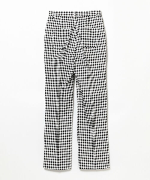 BeAMS DOT（ビームスドット）の「【WEB限定】BeAMS DOT / ギンガムチェック パンツ（その他パンツ・レディース・ブラック/ブラウン/グリーン/ネイビー・SMALL/MEDIUM）」の14枚目の写真
