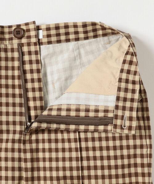 BeAMS DOT（ビームスドット）の「【WEB限定】BeAMS DOT / ギンガムチェック パンツ（その他パンツ・レディース・ブラック/ブラウン/グリーン/ネイビー・SMALL/MEDIUM）」の17枚目の写真