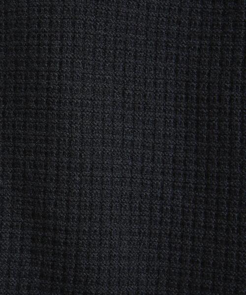 MONKEY TIME（モンキータイム）の「＜monkey time＞ LINKS JQD HALF ZIP PL/カットソー（Tシャツ/カットソー・メンズ・ケリー/ブラック・S/M/L/XL）」の12枚目の写真