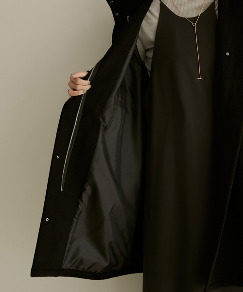 セール】ウールカシミヤモッズコート（モッズコート）｜SALON adam et