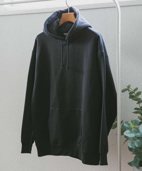 URBAN RESEARCH DOORS（アーバンリサーチドアーズ）の「裏起毛プルオーバーフーディ（パーカー・メンズ・グレー/グリーン/ネイビー/ホワイト系その他・LARGE/X-LARGE/MEDIUM）」の4枚目の写真