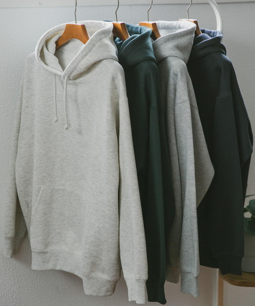 URBAN RESEARCH DOORS（アーバンリサーチドアーズ）の「裏起毛プルオーバーフーディ（パーカー・メンズ・グレー/グリーン/ネイビー/ホワイト系その他・LARGE/X-LARGE/MEDIUM）」の11枚目の写真