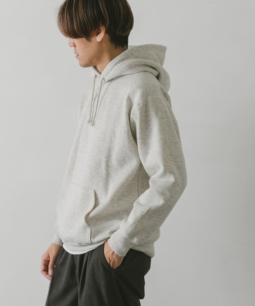 URBAN RESEARCH DOORS（アーバンリサーチドアーズ）の「裏起毛プルオーバーフーディ（パーカー・メンズ・グレー/グリーン/ネイビー/ホワイト系その他・LARGE/X-LARGE/MEDIUM）」の17枚目の写真