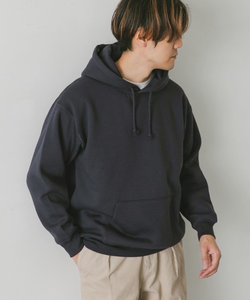 URBAN RESEARCH DOORS（アーバンリサーチドアーズ）の「裏起毛プルオーバーフーディ（パーカー・メンズ・グレー/グリーン/ネイビー/ホワイト系その他・LARGE/X-LARGE/MEDIUM）」の21枚目の写真