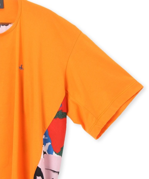 【ヴィヴィアンウエストウッド】オーバーサイズ Tシャツ カットソー 肩あき 黄色 ヴィヴィアンウエストウッド】オーバーサイズ Tシャツ