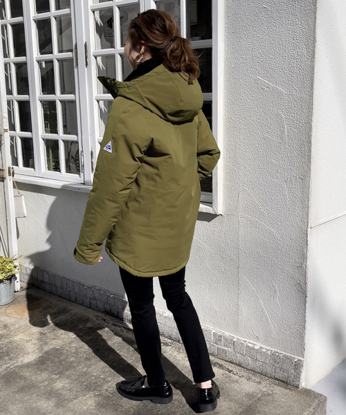 Cape HEIGHTS（ケープハイツ）の「【Cape HEIGHTS / ケープハイツ】 別注アノラックxフリース コート（その他アウター・レディース・ブラック/カーキ・SMALL）」の15枚目の写真