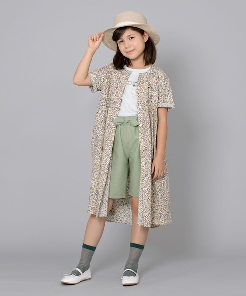 trois lapins kp(トロワラパンケーピー)の「TCサッカー ハーフパンツ(100~160cm)(その他パンツ・キッズ・カーキ/サックスブルー・100cm/110cm/120cm/130cm/140cm/150cm/160cm)」の3枚目の写真
