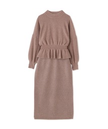 FREE'S MART | ◇ハイネックリブニットセットアップ(ワンピース)