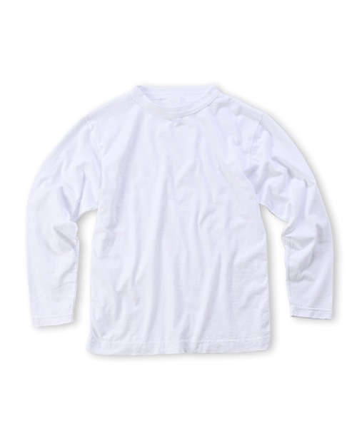 45R(フォーティファイブアール)の「度詰天竺の90845星Tシャツ(Tシャツ/カットソー・レディース・オレンジ/ホワイト/ブラウン・LARGE/MEDIUM/X-SMALL/X-LARGE/SMALL)」の2枚目の写真