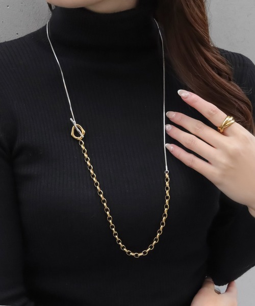 blackdia ocean（ブラックダイヤオーシャン）の「blackdia ocean トリプルリング（リング・レディース・シルバー/ゴールド/マルチ・9号/11号/13号/18号/7号/15号/10号/8号/6号）」の12枚目の写真