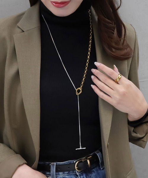 blackdia ocean（ブラックダイヤオーシャン）の「blackdia ocean トリプルリング（リング・レディース・シルバー/ゴールド/マルチ・9号/11号/13号/18号/7号/15号/10号/8号/6号）」の17枚目の写真