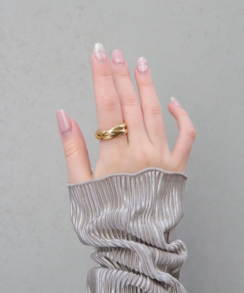 blackdia ocean（ブラックダイヤオーシャン）の「blackdia ocean トリプルリング（リング・レディース・シルバー/ゴールド/マルチ・9号/11号/13号/18号/7号/15号/10号/8号/6号）」の18枚目の写真