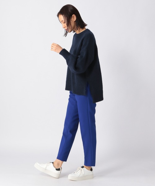 BARNYARDSTORM（バンヤードストーム）の「BARNYARDSTORM / ローゲージスリットニット（ニット/セーター・レディース・サンドグレー/グレー/ネイビー・1/0）」の12枚目の写真