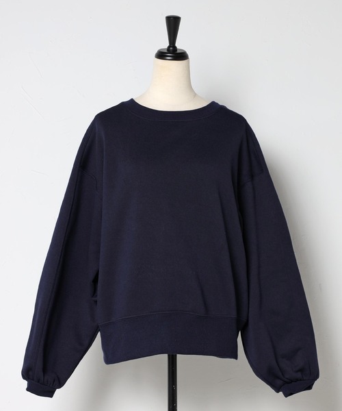 裏起毛バックスリットスウェット