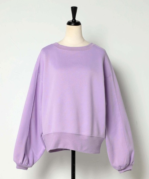 裏起毛バックスリットスウェット