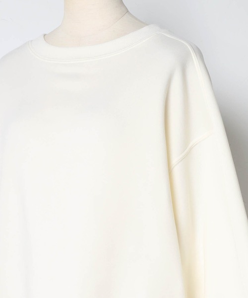 裏起毛バックスリットスウェット