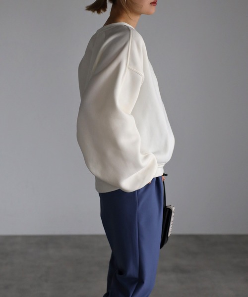 裏起毛バックスリットスウェット