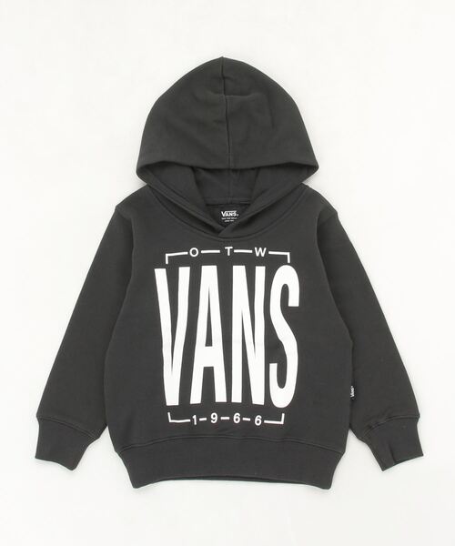 VANS(バンズ)の「VANS ヴァンズ K VANS Logo H SWT スウェットプルオーバー 123R5030100 BLACK(スウェット・キッズ・ブラック・MEDIUM/LARGE/SMALL)」の1枚目の写真