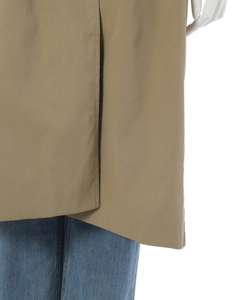 Edit Sheen（エディットシーン）の「セーラーカラーロングトレンチコート（その他アウター・レディース・ブラック/ベージュ/アイボリー・M）」の12枚目の写真